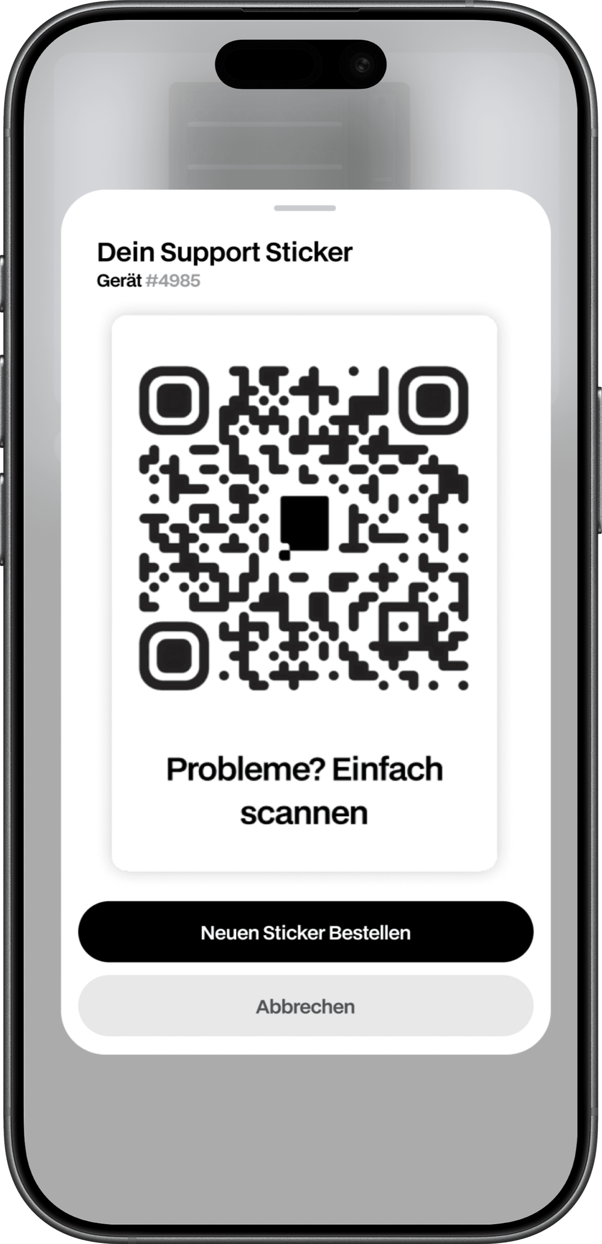 VENDi® Hub — QR-Codes & Sticker